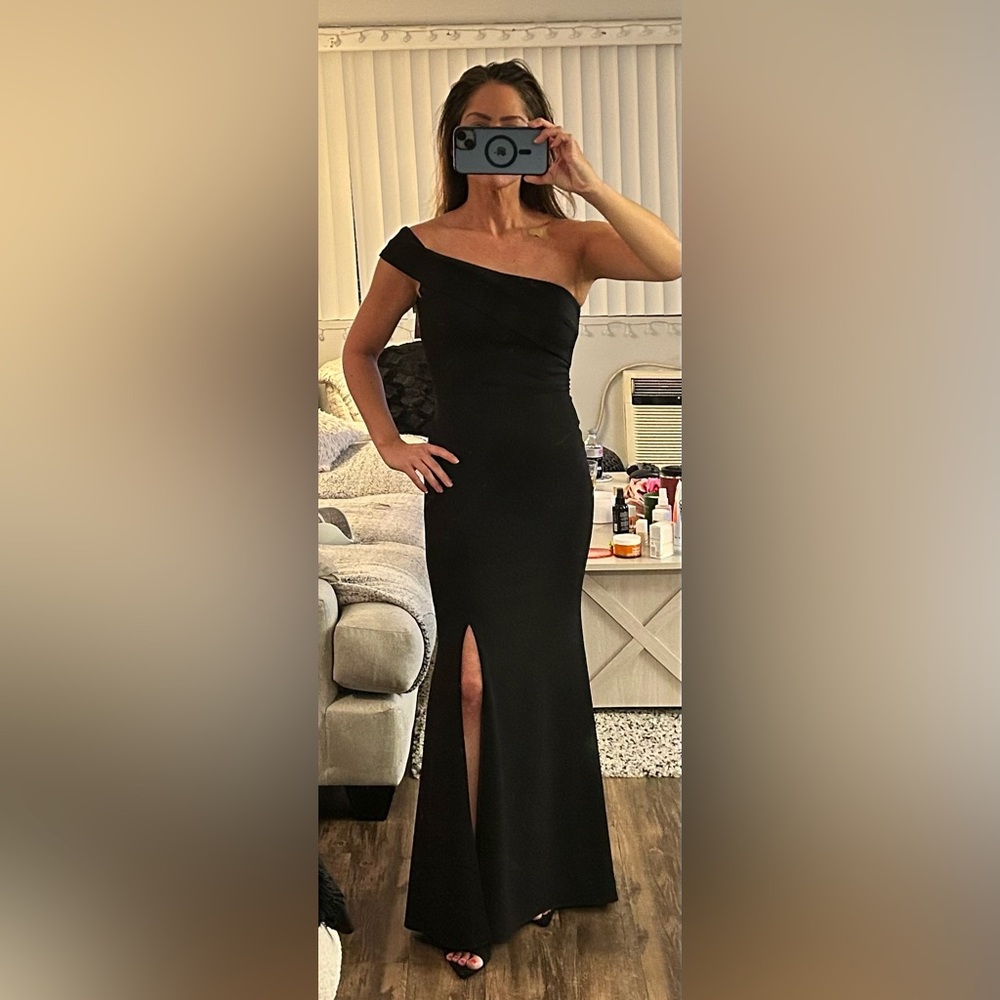 Bloomingdales Off-the-shoulder Gown